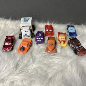 Disney Pixar Cars Toy Mix Lot of 9 Various Vehicles Plastic and Metal Toy Cars